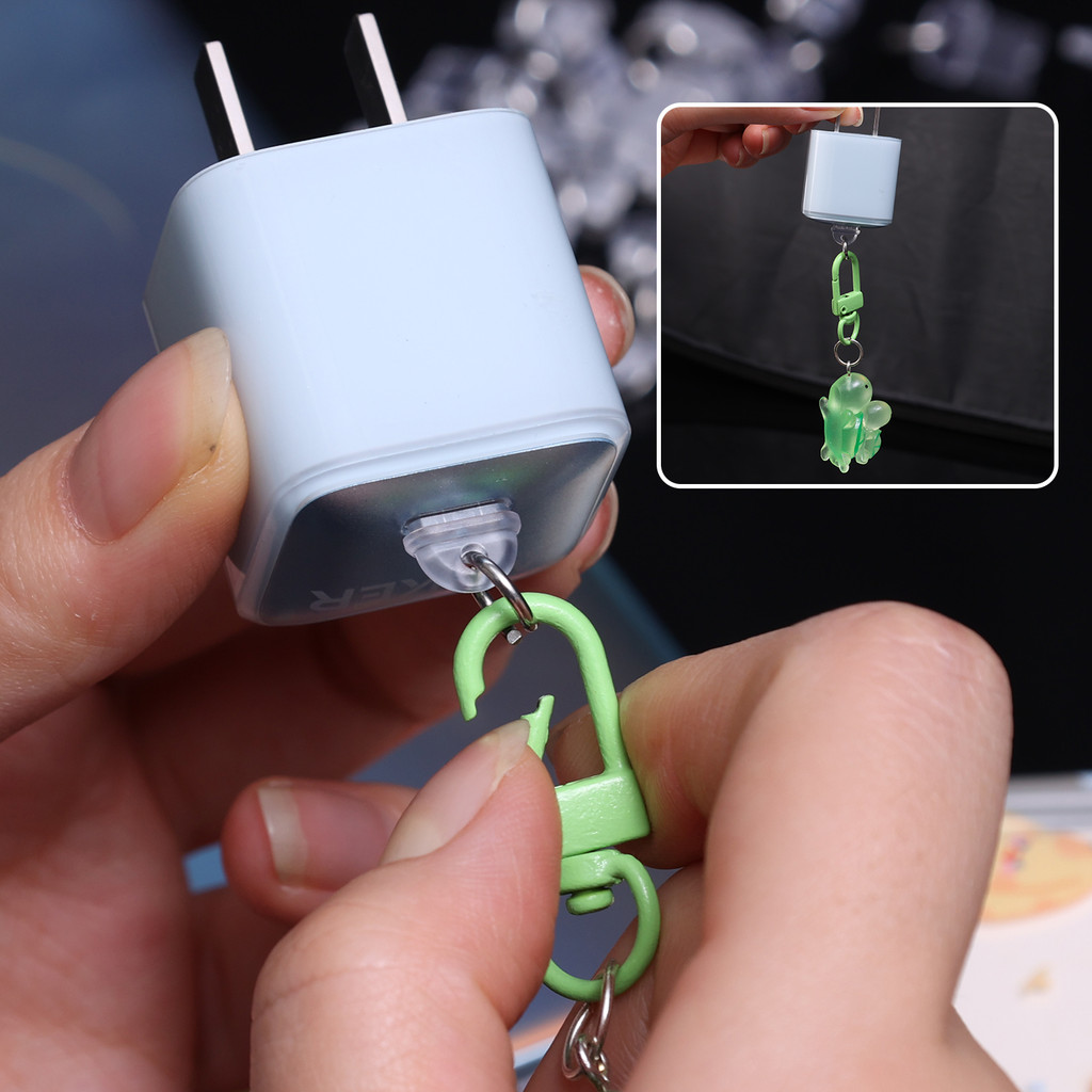 5 / 10 / 20 Phích cắm chống bụi - Dành cho Type-C Micro-USB iOS - Nắp cắm cổng sạc điện thoại - Phích cắm mặt dây chuyền điện thoại DIY trong suốt - Vỏ bảo vệ nút chặn điện thoại chống nước