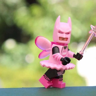 Exclusive Pink Fairy Batman Lego Keychain Valentine's Day Couple Gifts 2025