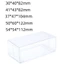 CHEESELY 10 Cái Trưng Bày Bảo Vệ Mô Hình Anime, 1 / 64 Đồ Chơi Mô Hình Xe Ô Tô PVC Mô Hình Hộp Trưng Bày, Chống Bụi Hình Chữ Nhật Đồ Chơi Sắp Xếp Đứng Phù Hợp Với Tomica Limited Hotwheels