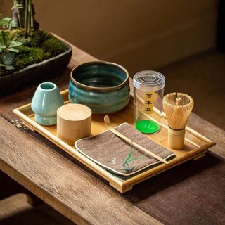 DWELLCO Matcha Whisk, Tre Chasen tái sử dụng, Bộ trà Nhật Bản hữu ích Bột trà xanh Matcha Phụ kiện nhà bếp