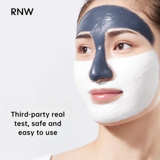 Rnw Mặt Nạ Bùn Hai Màu Làm Sạch Lỗ Chân Lông Dưỡng Ẩm Loại Bỏ Mụn Đầu Đen Cho Nam Và Nữ