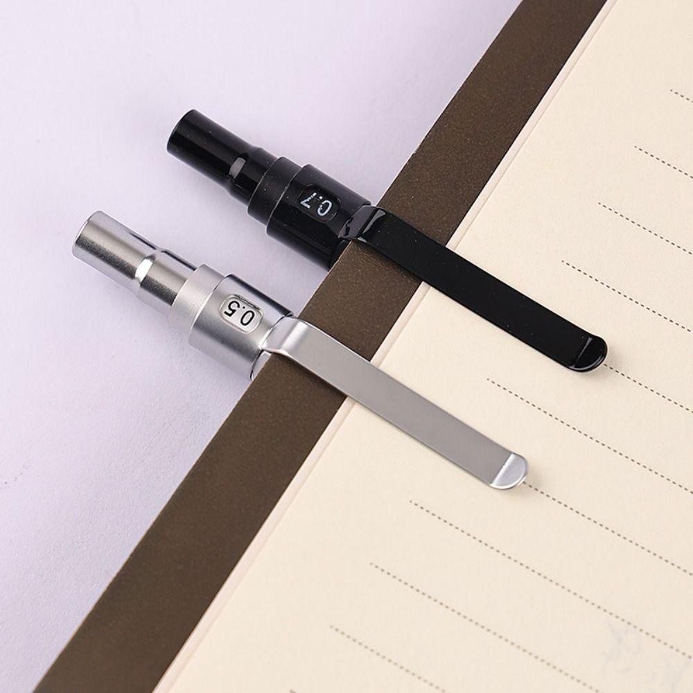 Bút chì tự động SLICELLIFE, Bút chì cơ kim loại trọng lực thấp, Công cụ vẽ văn phòng phẩm 0,3 / 0,5 / 0,7 / 0,9 / 2.0mm dành cho sinh viên