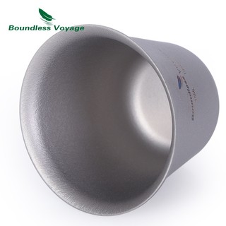 Ly Uống Rượu Mini Bằng Titan Dùng Khi Đi Cắm Trại Ngoài Trời