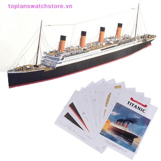 Toplanswatchstore Mô Hình Tàu titanic 3d Bằng Giấy Tỉ Lệ 1: 400
