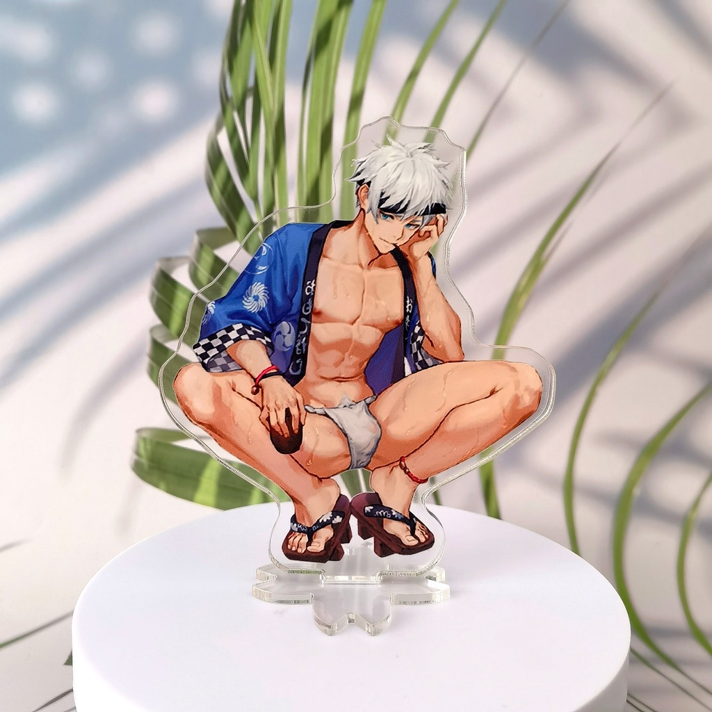 Mô hình Standee Japan Anime Jujutsu Kaisen Yuji Itadori&Gojo Satoru Fushiguro Megumi Phụ kiện trang trí dễ thương