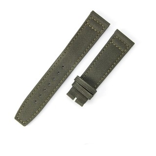 Dây Đeo Đồng Hồ Bằng Da Bò nylon 20mm 21mm 22mm Cho iwc national portofino pilot portugal