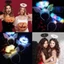 Băng đô cánh thiên thần Woke LED phát sáng có âm nhạc dành cho bé gái Halloween