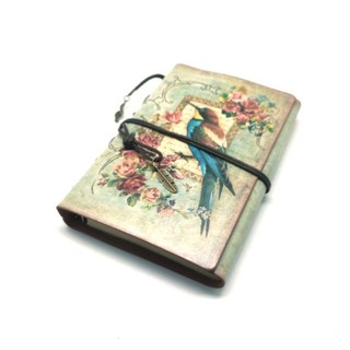 Sổ tay du lịch RISEDOT, Tạp chí cổ điển bằng da, Nhật ký du lịch Vintage Có thể đổ lại Miếng đệm viết cho nữ
