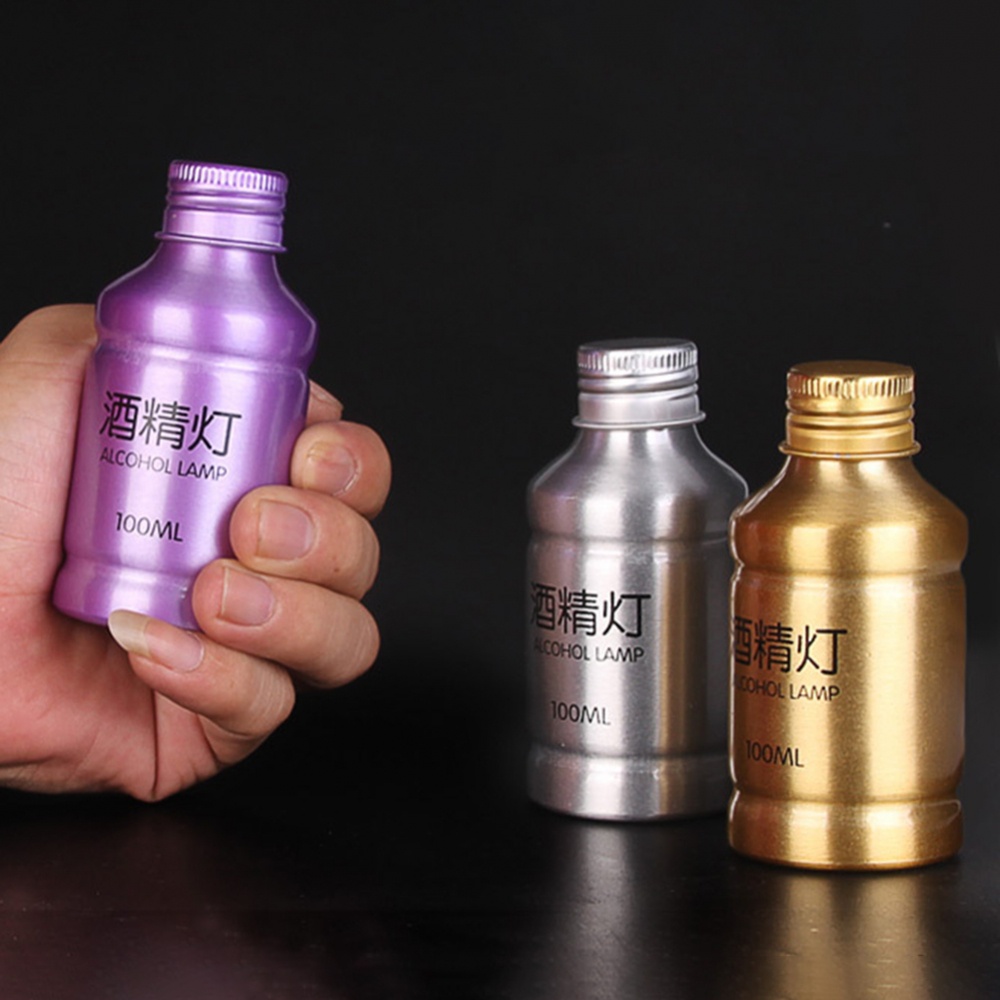 Đèn cồn 100ml Đèn đốt hợp kim nhôm cho Pinic di động ngoài trời