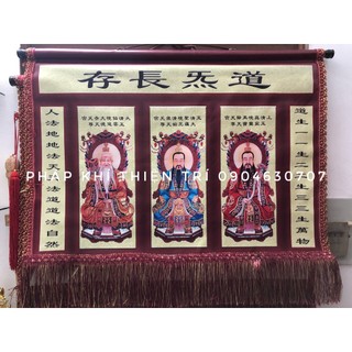 Tranh Tam Thanh,Tranh treo đạo giáo các mẫu