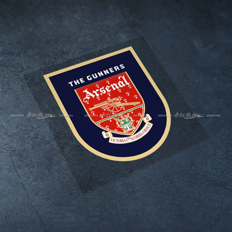 Premier League A.F.C Nhãn Dán Xe Hơi Arsenal Pháo Thủ Retro Đội Bóng Đá Câu Lạc Bộ Chống Thấm Nước Trầy Xước Decal Bình Nhiên Liệu Cửa Sổ Tạo Kiểu Trang Trí