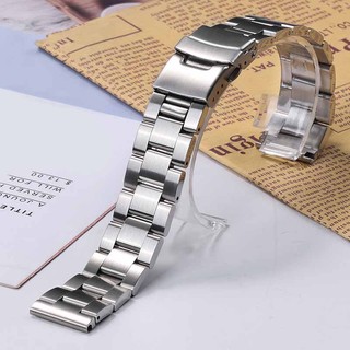 Dây Đeo Đồng Hồ Bằng Thép Không Gỉ 18-24mm 18mm 20mm 22mm 24mm Cho seiko
