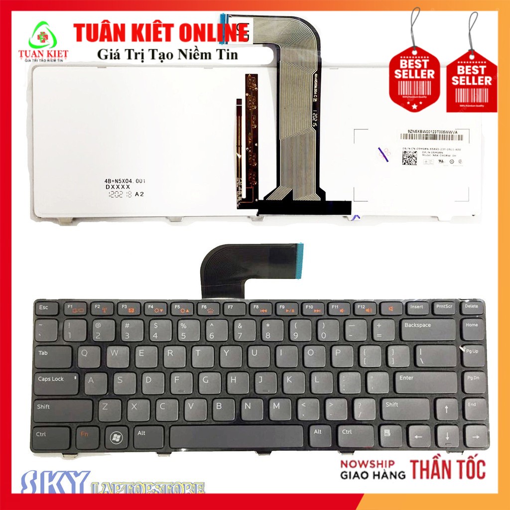 Bàn Phím Laptop Dell Vostro 3350 3450 3460 3550 3555 3560 1440 1445 1450 1540 1550 2420 13z N311z 14z N411z M411r V131 - Foto 9