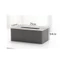 SUNKISSD 1 Hộp đựng khăn giấy, Hộp đựng khăn giấy bằng da PU bằng vải, Dễ sử dụng Hộp đựng khăn giấy hình chữ nhật dung tích lớn Phòng tắm
