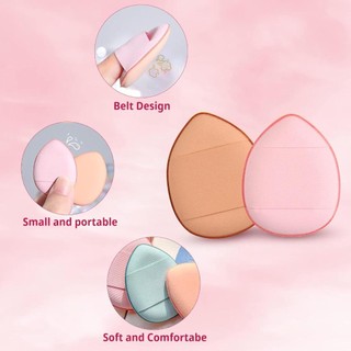 Set 5 Miếng Bông Mút Trang Điểm Đeo Ngón Tay, Mút Tán Kem Nền Mini Che Khuyết Điểm Tiện Lợi HaminStore