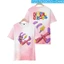 YB1 Tuyệt Vời Kỹ Thuật Số Xiếc Trẻ Em Áo Cosplay 3D Tee Unisex Hoạt Hình Pomni Áo Thun Top Tay Ngắn Thời Trang Plus Kích Thước