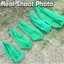 Lồng cá xanh CORALTIDE, Túi câu cá Nylon xanh, Dễ dàng mang theo Giỏ câu cá có thể gập lại và câu cá bảo vệ