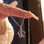 Thời Trang Sao Necklace Titan Thép Necklace Hàn Quốc Bạc Necklace Ngọt Mát Vòng Cổ Cô Gái Quà Tặng