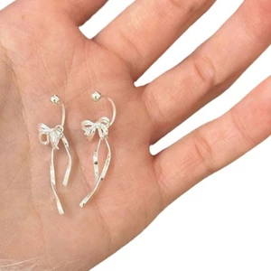 XGB Phong Cách Nơ Bông Tai Trang Trí Thời Trang Xuyên Tai Nhẫn Trang Sức Quyến Rũ