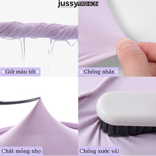 Khẩu Trang Vải Chống Nắng Tia UV UPF 50+ Jussy Official Sang Chảnh Mỏng Mát Dễ Phối Đồ Unisex Nam Nữ Đều Thích Hợp