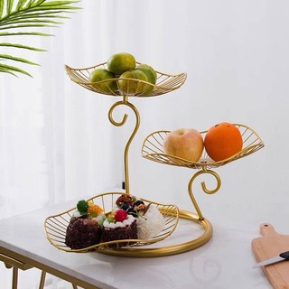 Đĩa Đựng Trái Cây Bằng Sắt Phong Cách Bắc Âu Sang Trọng