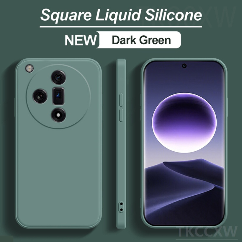 Ốp Điện Thoại Silicon Dẻo Chính Hãng Chống Sốc Dành Cho OPPO Find X7 Ultra X6 Pro