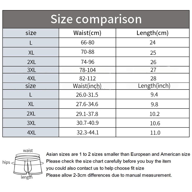 Mô tả Bộ 4 Quần Lót boxer Thời Trang Cho Nam Size l-4xl - 1