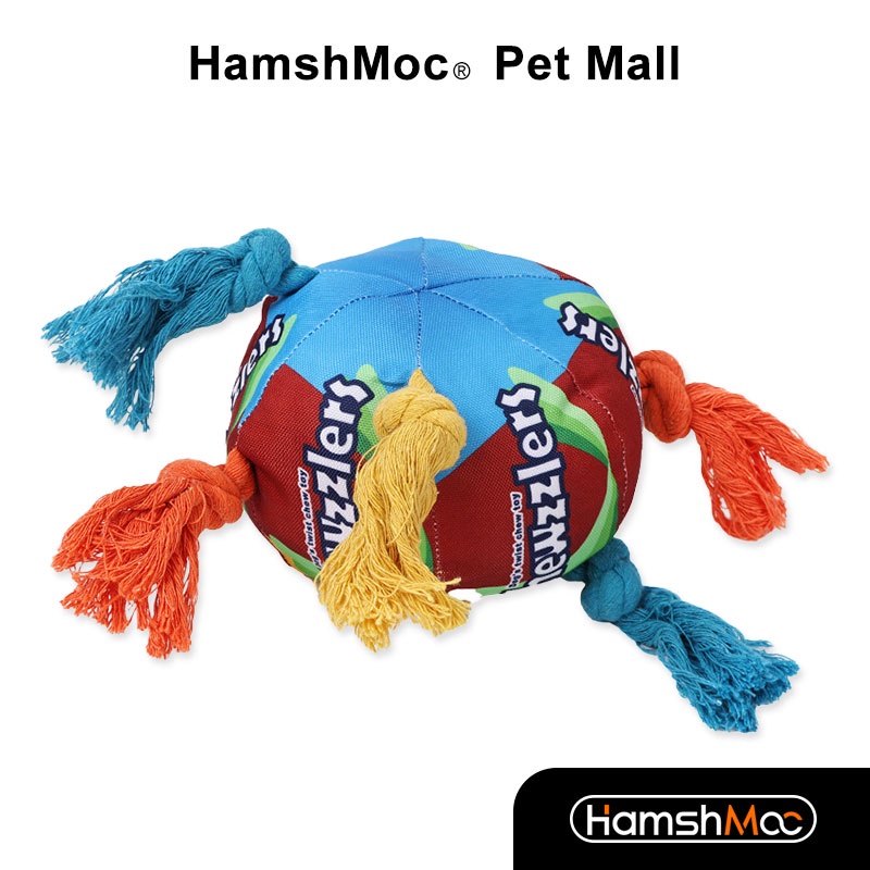HamshMoc Vui Chó Squeaker Đồ Chơi Chống Cắn Thú Cưng Răng Hàm Bóng Tương Tác Giảm Căng Thẳng Thú Cưng Nhai Đồ Chơi Cho Nhỏ Vừa Chó Lớn