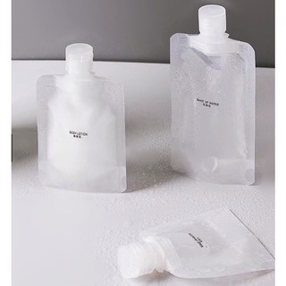 Túi Đựng Dầu Gội Sữa Tắm 50ml / 100ml Tiện Dụng Khi Đi Du Lịch