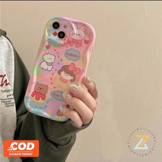 Oppo Reno 13F 5G Reno 13 Pro 5G Reno12 F Reno 12 Reno11 F Reno 11 Reno11 Pro Reno 10 5G Reno 8T Reno 8Z Reno 7Z Reno8 Reno7 Reno6 Reno 5 Thỏ Dễ Thương Nơ Silicon P