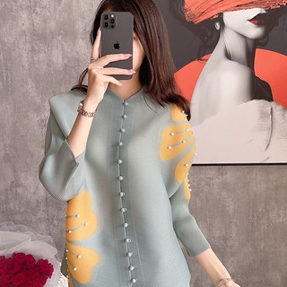 Áo cardigan Xếp Ly Tay Cánh Dơi Thời Trang Mùa Hè 2023 Cho Nữ