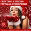 Pealike Mùa Đông Ấm Áp Co Giãn Găng Tay Người Lớn Giáng Sinh Cosplay Santa Full Ngón Găng Tay Đan Găng Tay Thời Tiết Lạnh Cycli