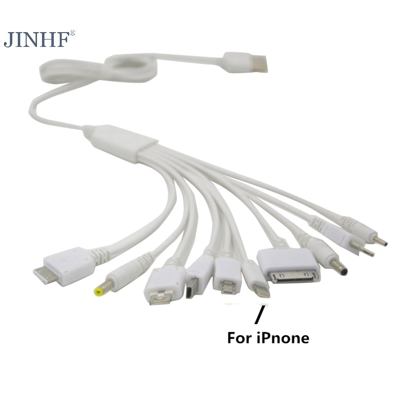 Cáp Sạc usb Đa Năng 10 Trong 1 Cho Điện Thoại Iphone 6 / 7