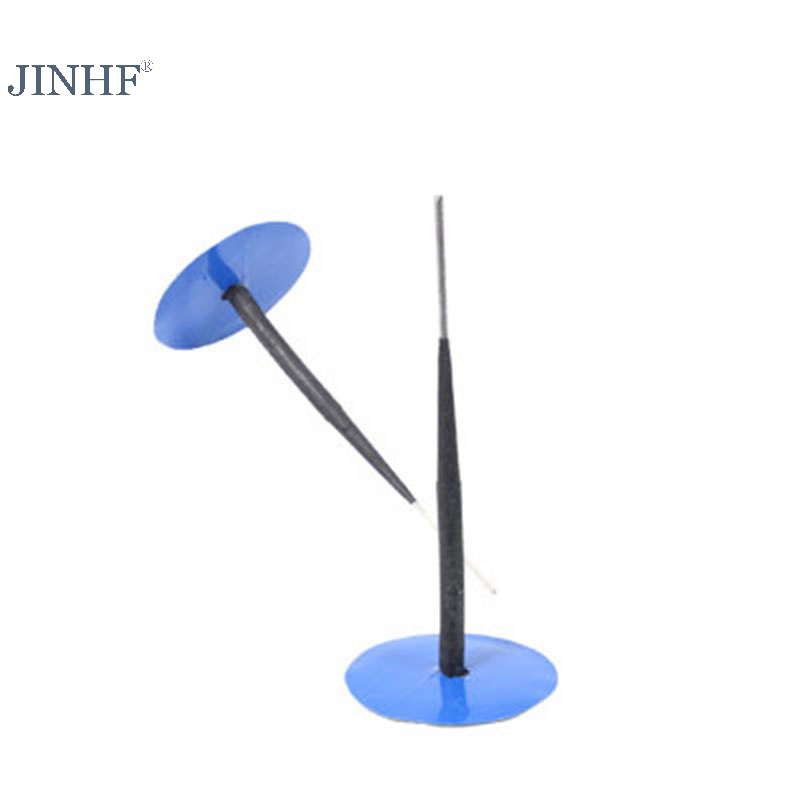Jinhf Miếng Thép Vá Lốp Xe Hơi 6mm Hình Nấm