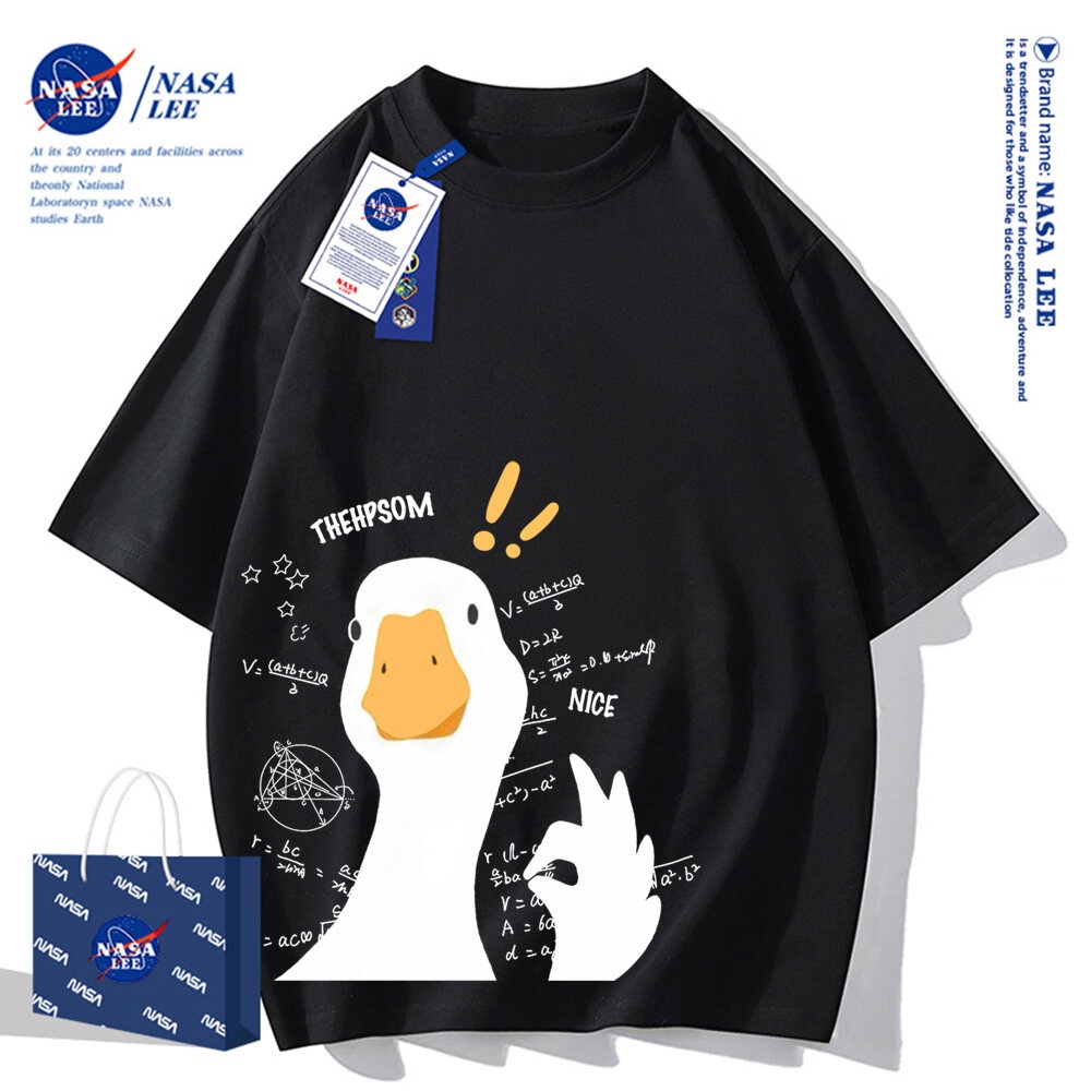 🔥Hàng có sẵn🔥Nasa Áo Thun cotton Tay Ngắn Dáng Rộng Thời Trang Mùa Hè 2026 Cho Nam