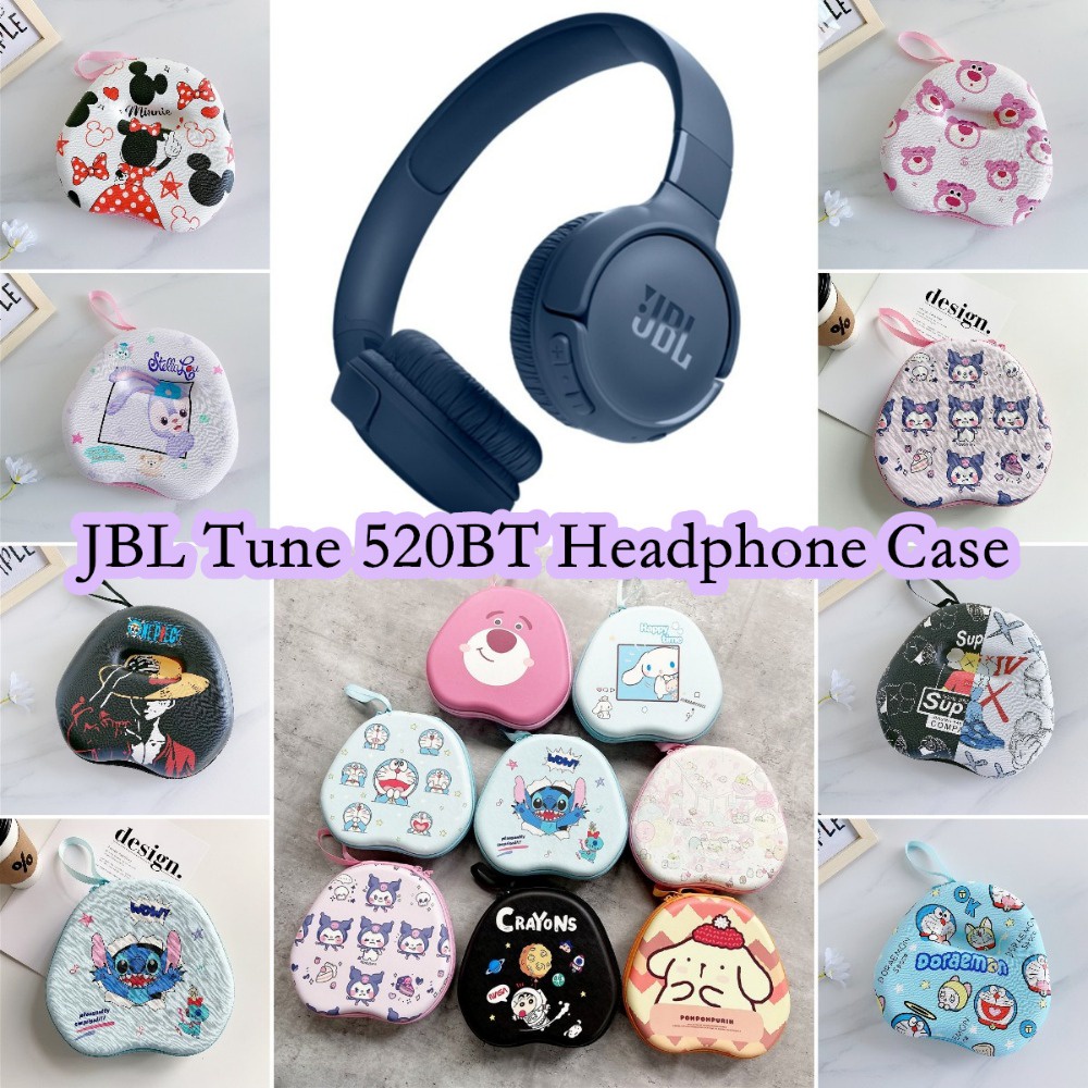 [Ngôi sao tương lai] Dành cho hộp đựng tai nghe JBL TUNE 520BT Phim hoạt hình vui nhộn Tai nghe Earpads Túi lưu trữ Hộp đựng