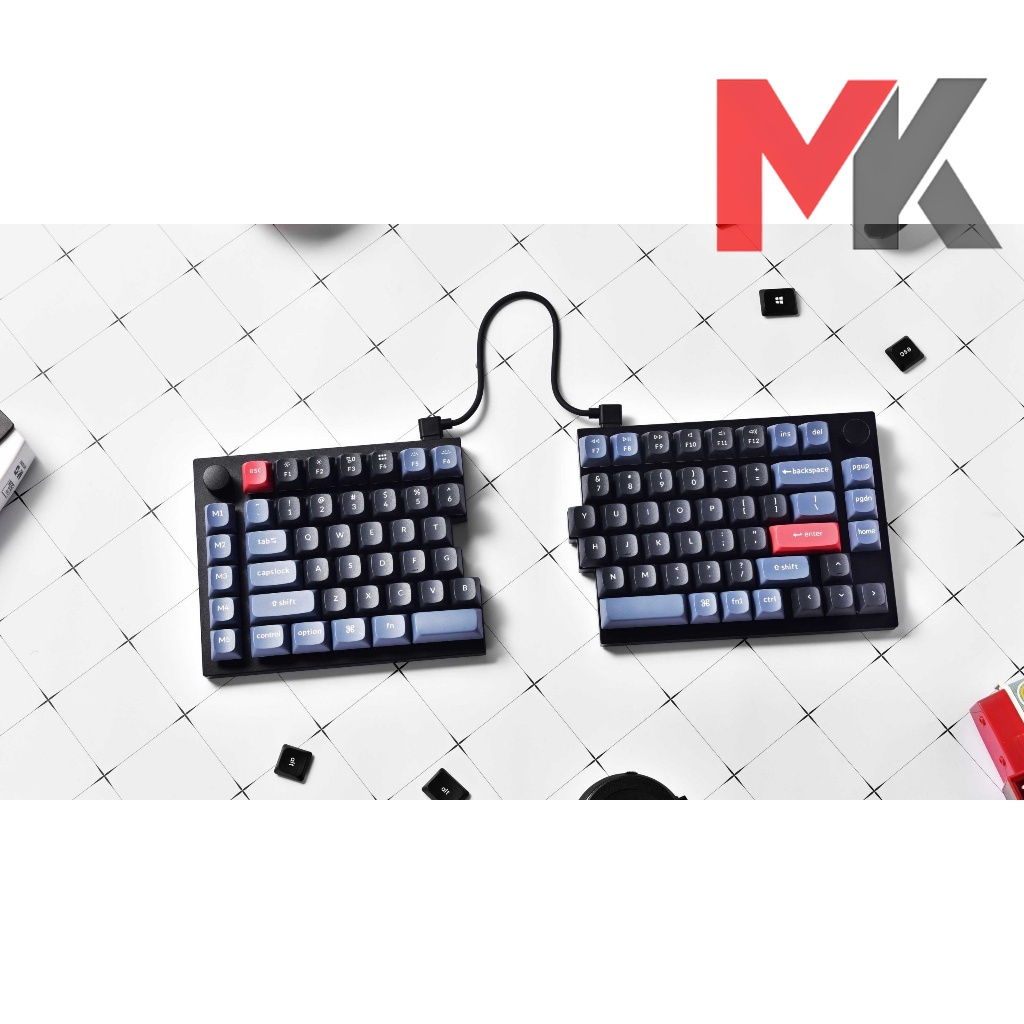Bàn phím cơ Keychron Q11 Knob ( Núm vặn, Mạch Xuôi, Led RGB, Hotswap ) – Bàn phím cơ Custom QMK Nhôm CNC | BigBuy360 - bigbuy360.vn