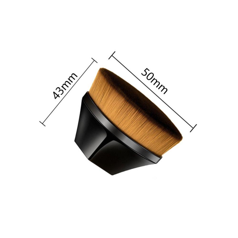 Bàn chải trang điểm JIGK Foundation, Flat Top để pha trộn bột dạng lỏng kem lỏng, Dụng cụ trang điểm làm đẹp Kabuki Face Blush Cọ trang điểm nữ