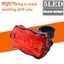 Xe Đạp Leo Núi AAVN, Đèn Cảnh Báo Đuôi 5Led, Đèn Đuôi Đơn AFD