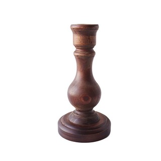 MANDY HOME  Giá Đỡ Đèn Cầy Bằng Gỗ Màu Nâu Phong Cách Hàn Quốc Độc Đáo Trang Trí Nhà Cửa / Quán Cà Phê b & b