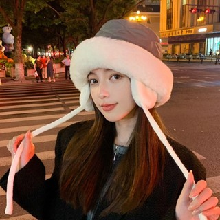 Nữ Mũ Xô Mềm Lông Tơ Sang Trọng, Giữ Ấm Tốt cho Mùa Đông