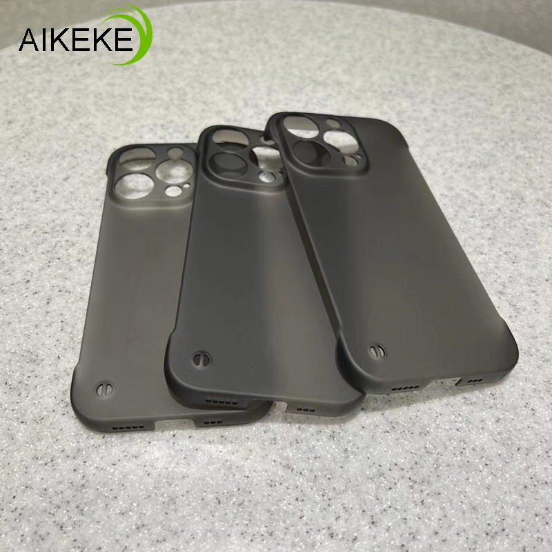 Dành Cho Redmi Note 13 12 Pro Plus 5G Note 12 Turbo 12T Note 11 Pro 4G 5G 11S 10T 5G 9T Vỏ Điện Thoại PC Cứng Không Viền Không Khung Mờ Trong Suốt Siêu Mỏng