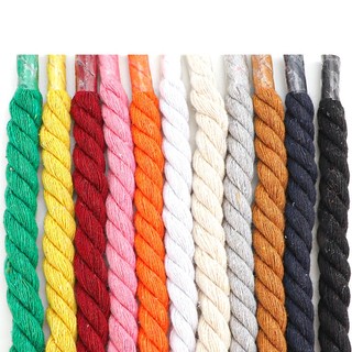 Dây Giày Bằng cotton Lanh Dày 1cm Chất Lượng Cao