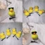 ROLY 10 Chiếc Kẹp Tóc, Kẹp Tóc Mùa Xuân Vịt Vàng Nhỏ, Dụng Cụ Tạo Kiểu Tóc Sang Trọng Kawaii Động Vật Mỏ Vịt Kẹp Phụ Kiện Tóc