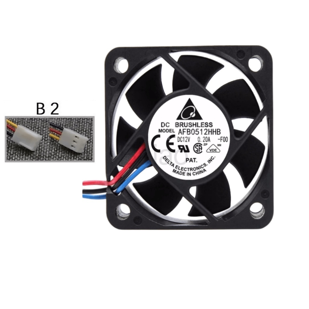 Ventilateur De Serveur DELTA AFB0512HHB 12V 0.20A - Dimensions 50x50x15 Mm - Neuf Sous Blister