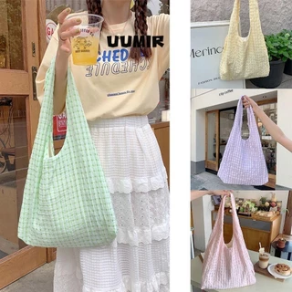 UUMIR Túi Tote Đeo Vai Bằng Vải Canvas Cỡ Lớn Có Thể Gấp Gọn Cho Nữ