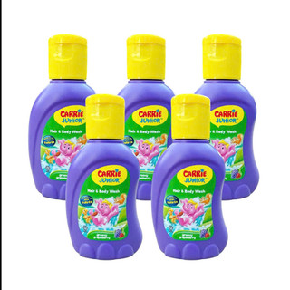 (Mini size 30g) 5 Chai Sữa Tắm Gội Cho Bé Carrie Junior 30g