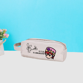 GC9 BIGBANG GD G-DRAGON POWER Pencil Case Pen Storage Bag Dung Tích Lớn Sinh Viên Vải Văn Phòng Phẩm Túi CG9