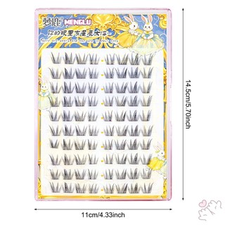 Cụm mi Wispy Thin Band Wispy Cụm mi DIY không nút thắt