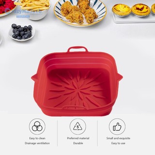 Silicone Khay Nướng Bánh Chống Dính Chịu Nhiệt Độ Cao Hình Vuông Bằng Silicon